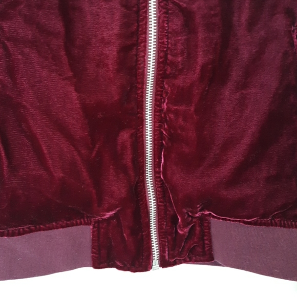 3 for $30.00 Old Navy burgundy bomber - Picture 7 of 7